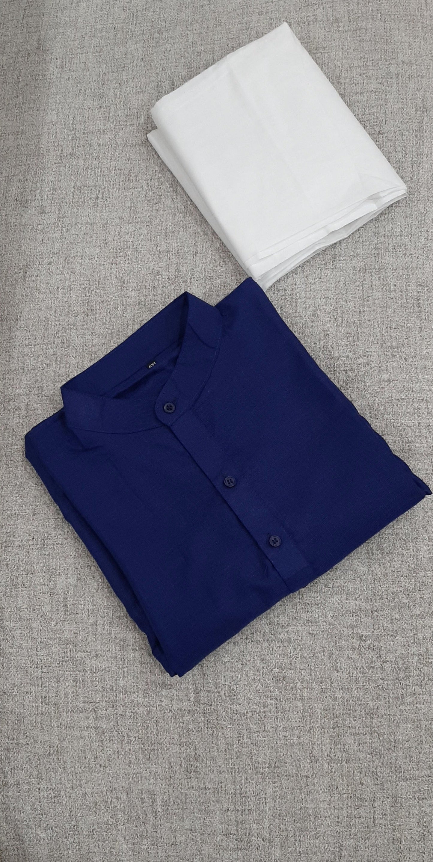 Dark Blue Mens Kurta @ DressingStylesCA.com