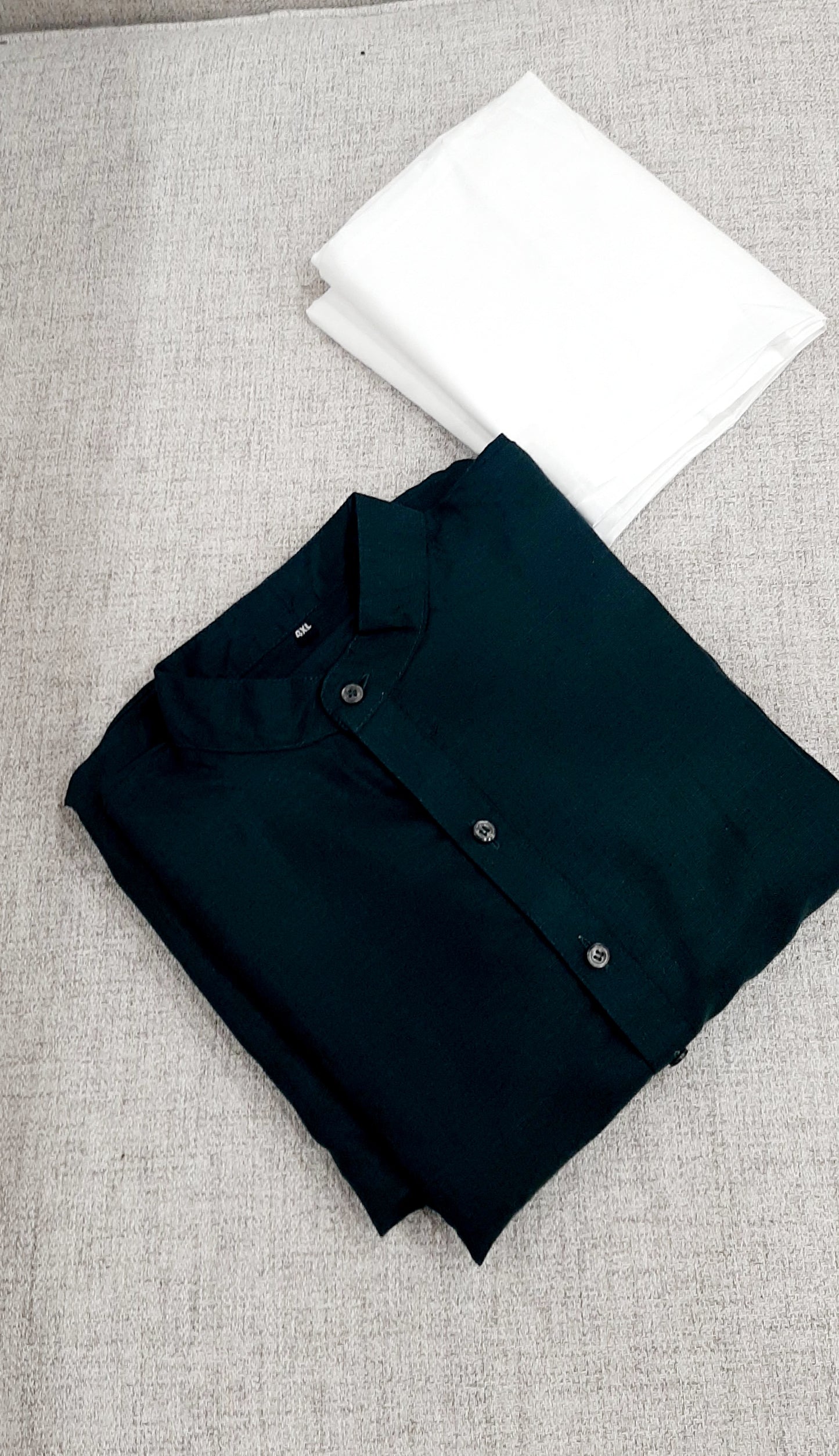 Dark Green Mens Kurta @ DressingStylesCA.com