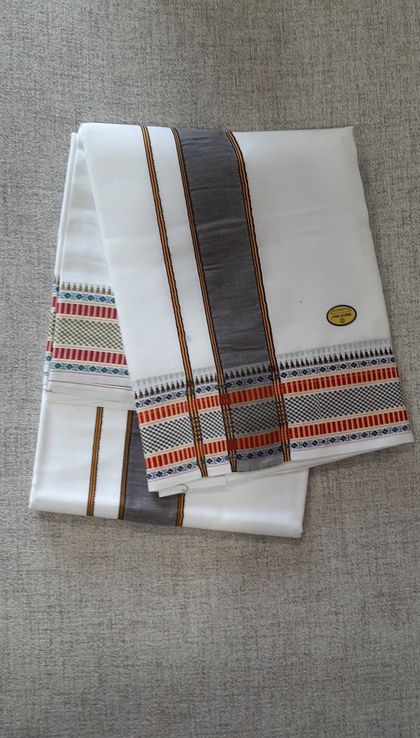 White Dhoti @ DressingStylesCA.com