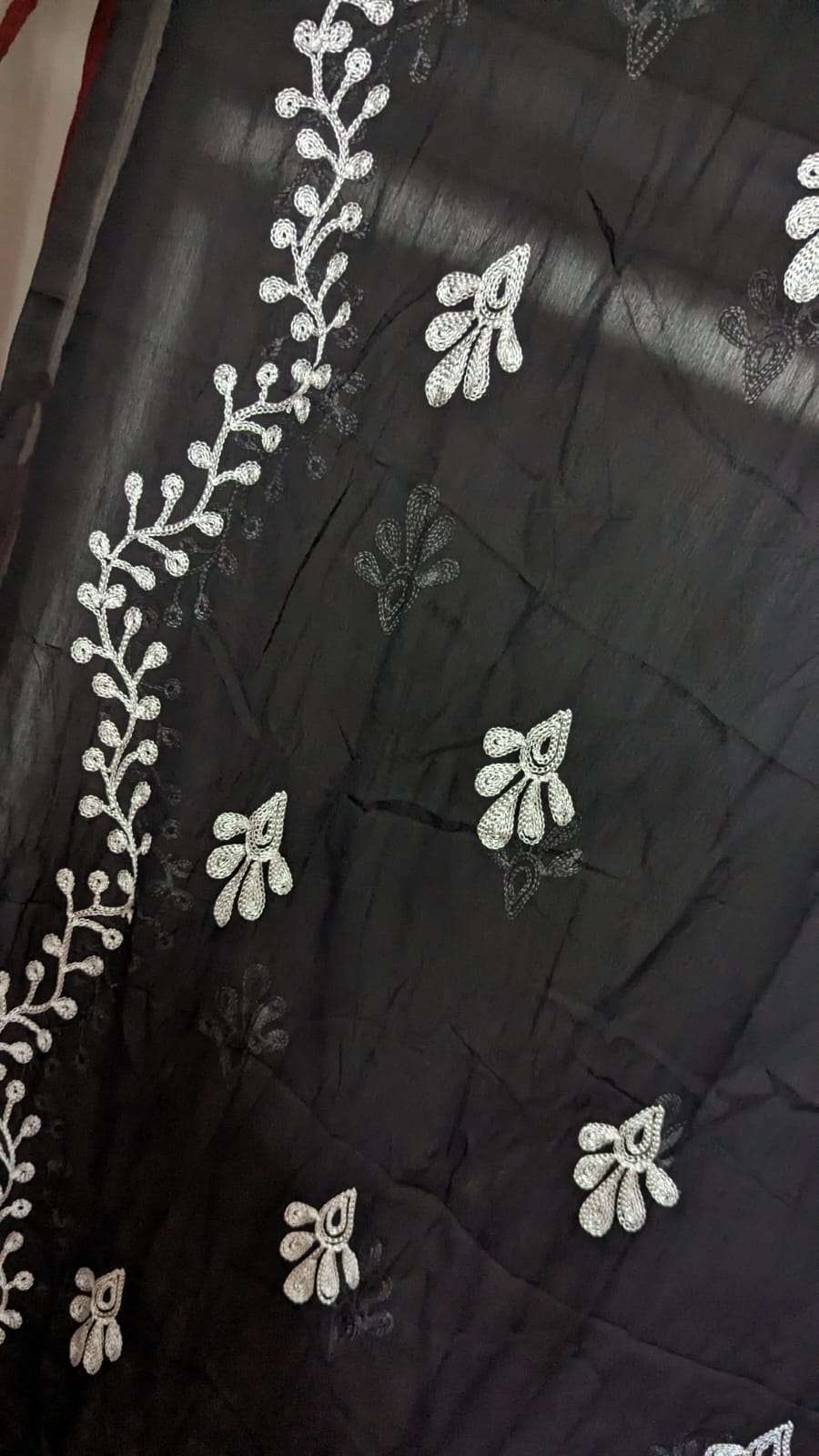 Black Duppatta @ DressingStylesCA.com