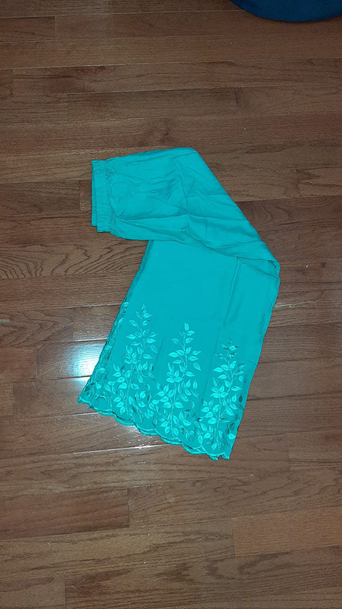Aqua Green Palazzo @ DressingStylesCA.com
