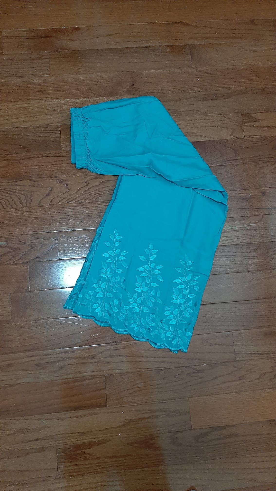 Aqua Green Palazzo @ DressingStylesCA.com
