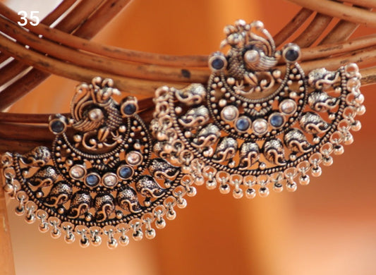 Artistic Collections-Peacock Earring @ DressingStylesCA.com