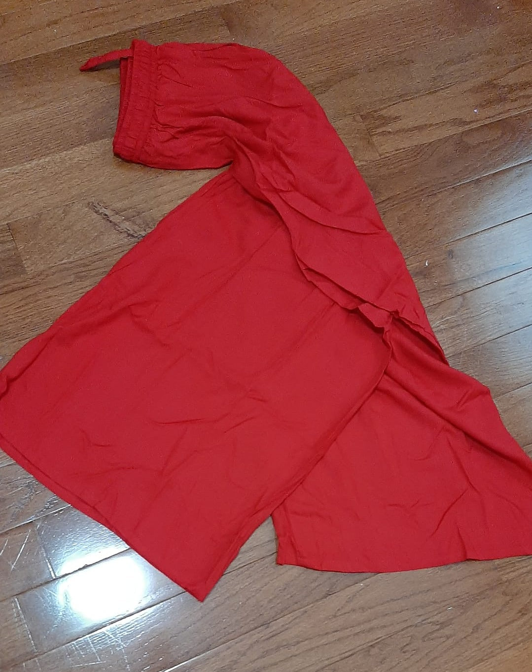 Blood Red Palazzo @ DressingStylesCA.com