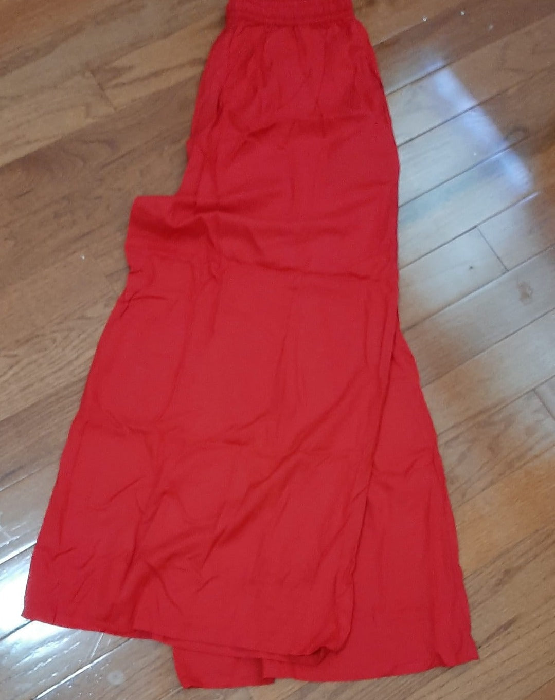 Blood Red Palazzo @ DressingStylesCA.com