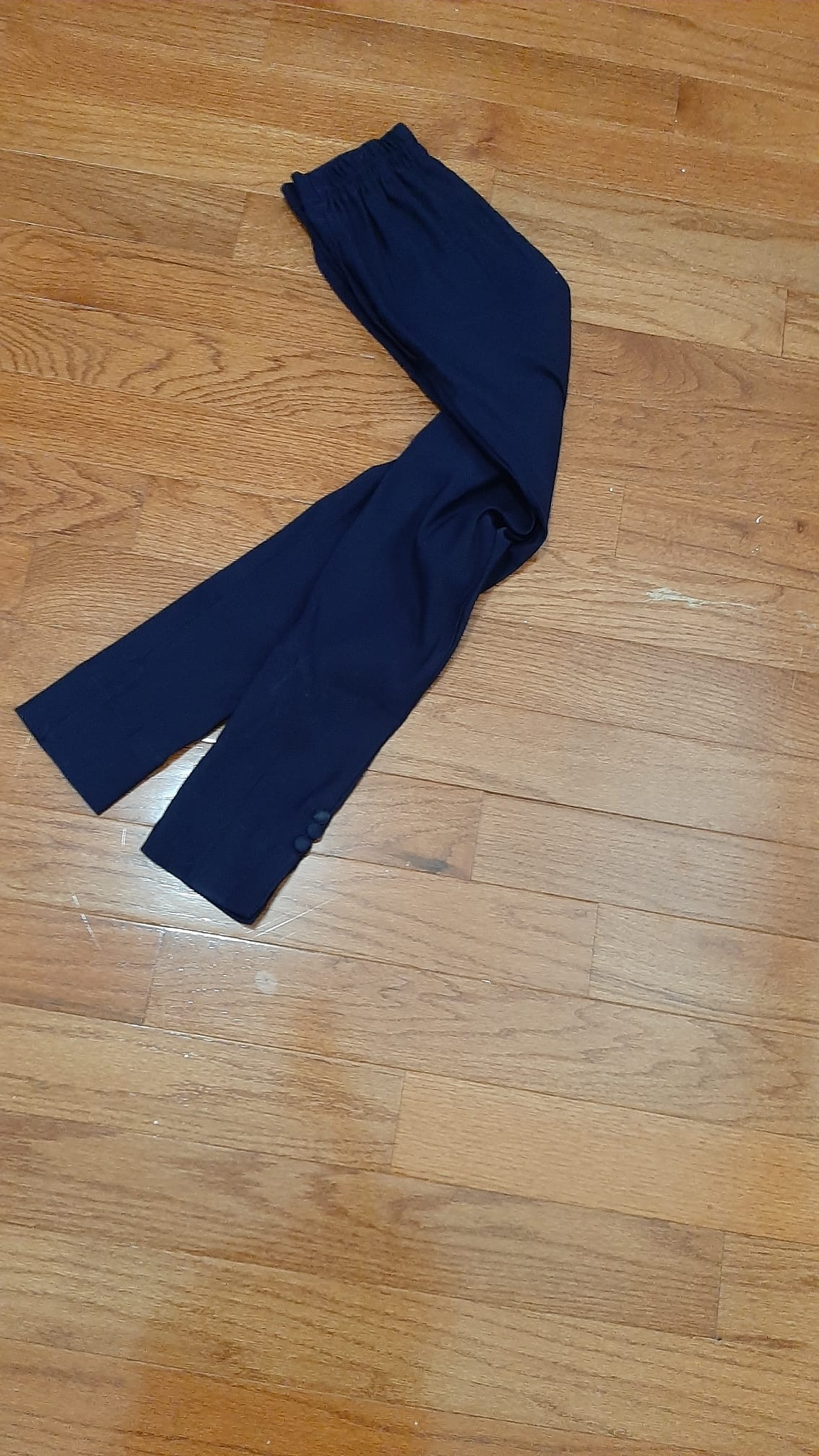 Blue Stretchable Office Pant @ DressingStylesCA.com
