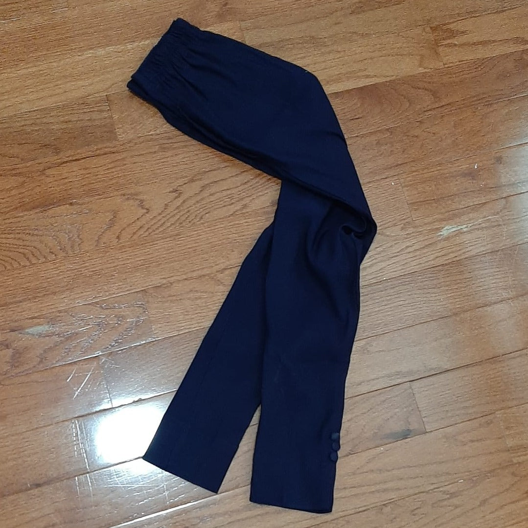 Blue Stretchable Office Pant @ DressingStylesCA.com