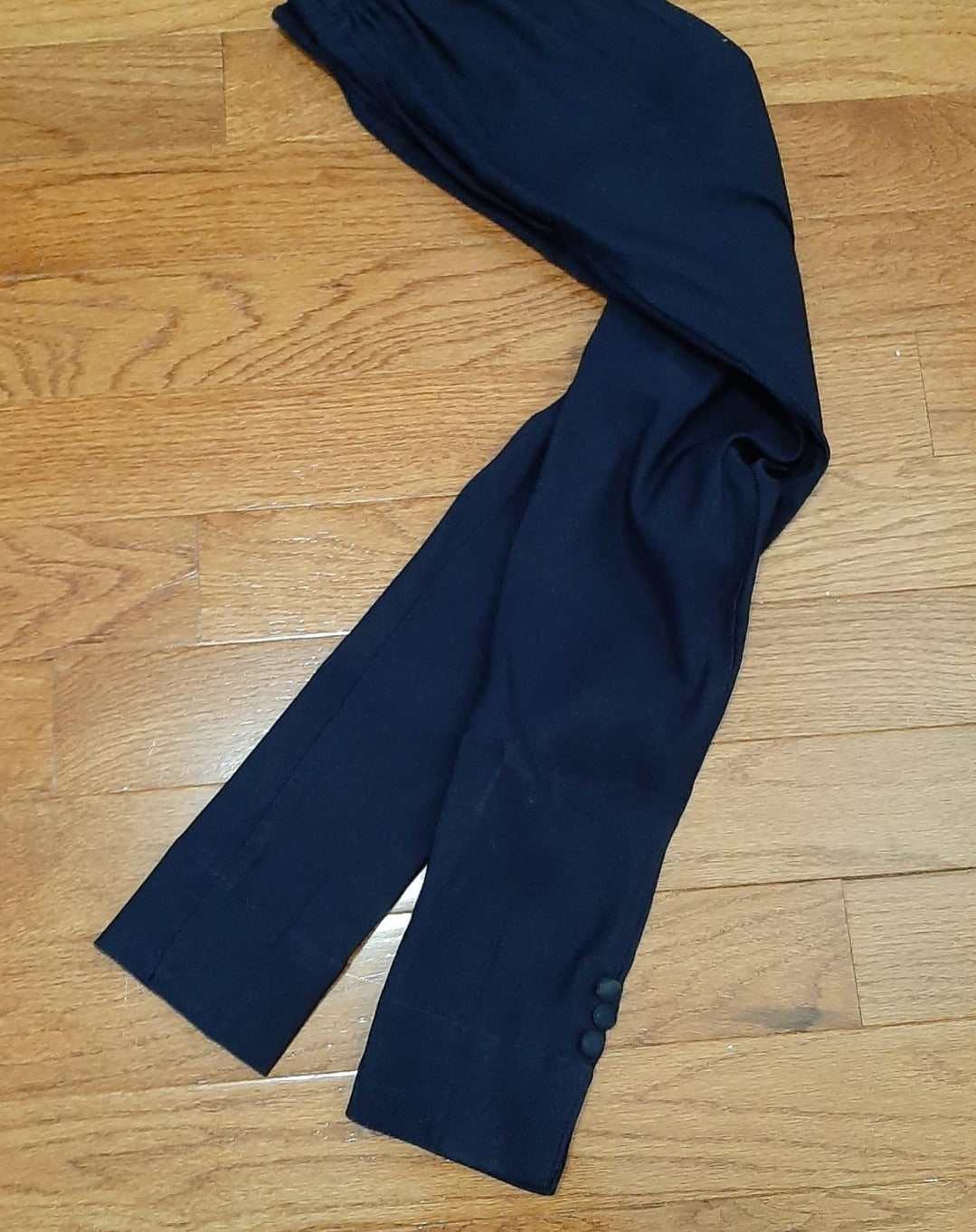 Blue Stretchable Office Pant @ DressingStylesCA.com