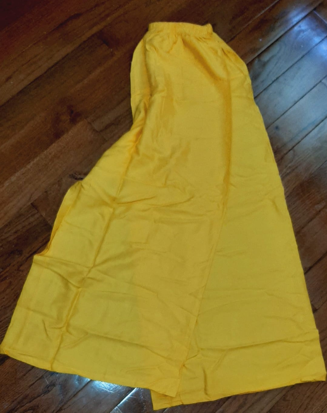 Bright Yellow Palazzo @ DressingStylesCA.com