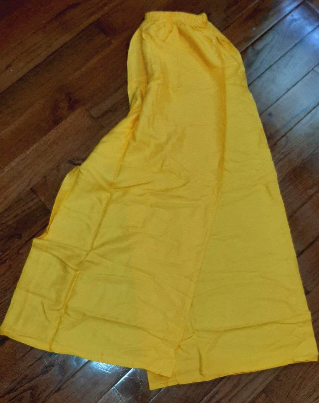 Bright Yellow Palazzo @ DressingStylesCA.com