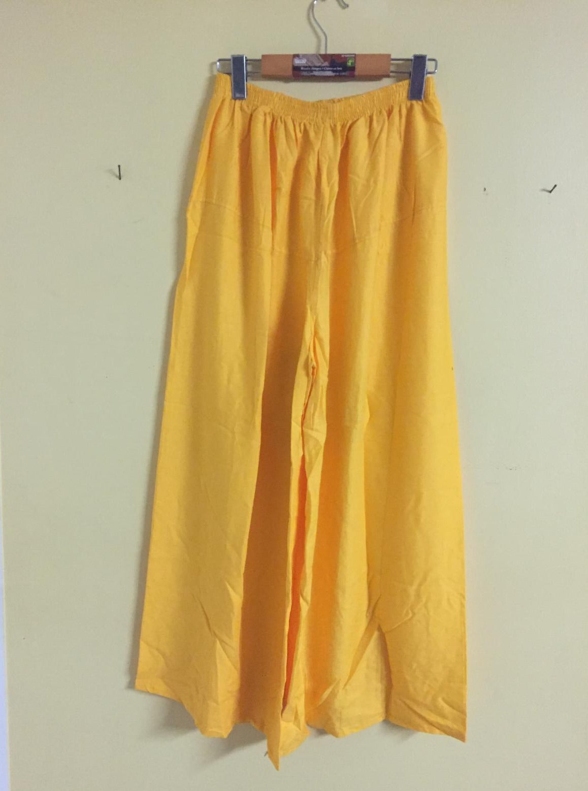Bright Yellow Palazzo @ DressingStylesCA.com