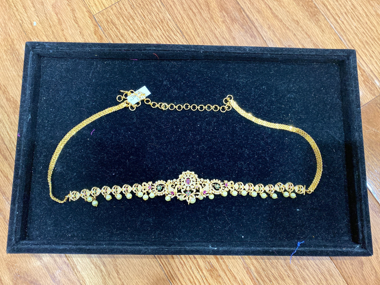 CZ Stone Chain Hip Belts @ DressingStylesCA.com