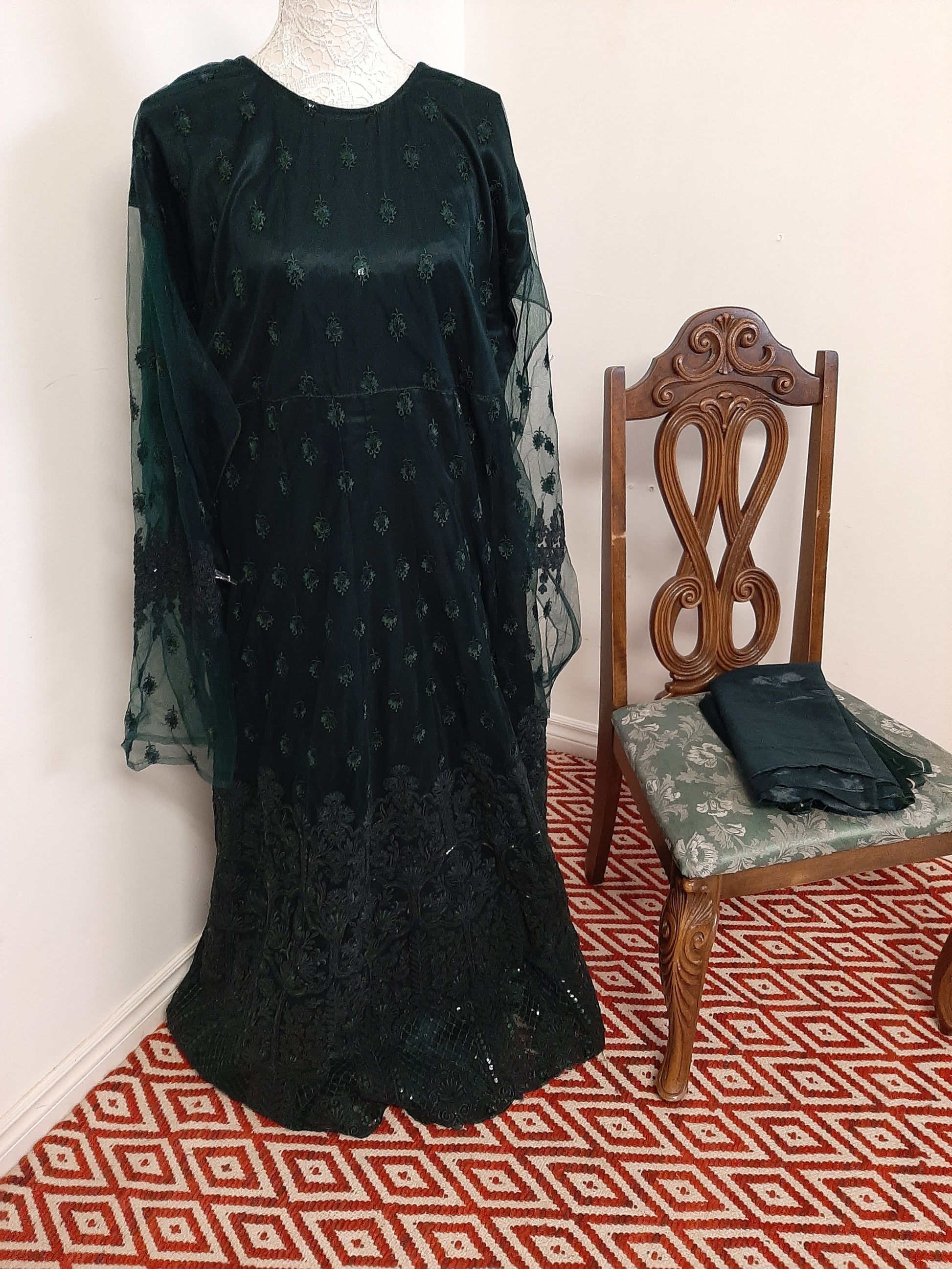 Dark Green Suit @ DressingStylesCA.com