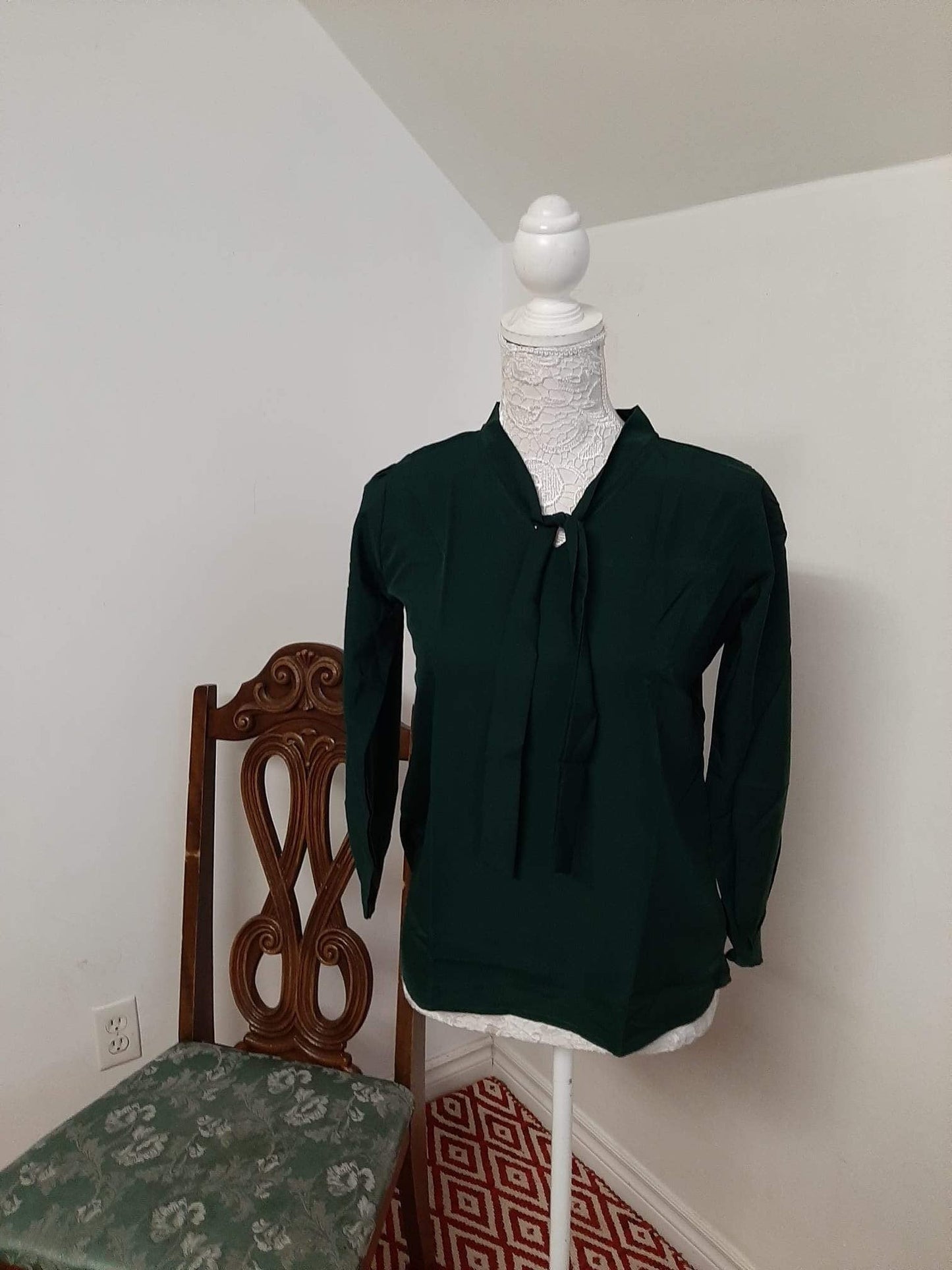 Short Top- Bottle Green @ DressingStylesCA.com