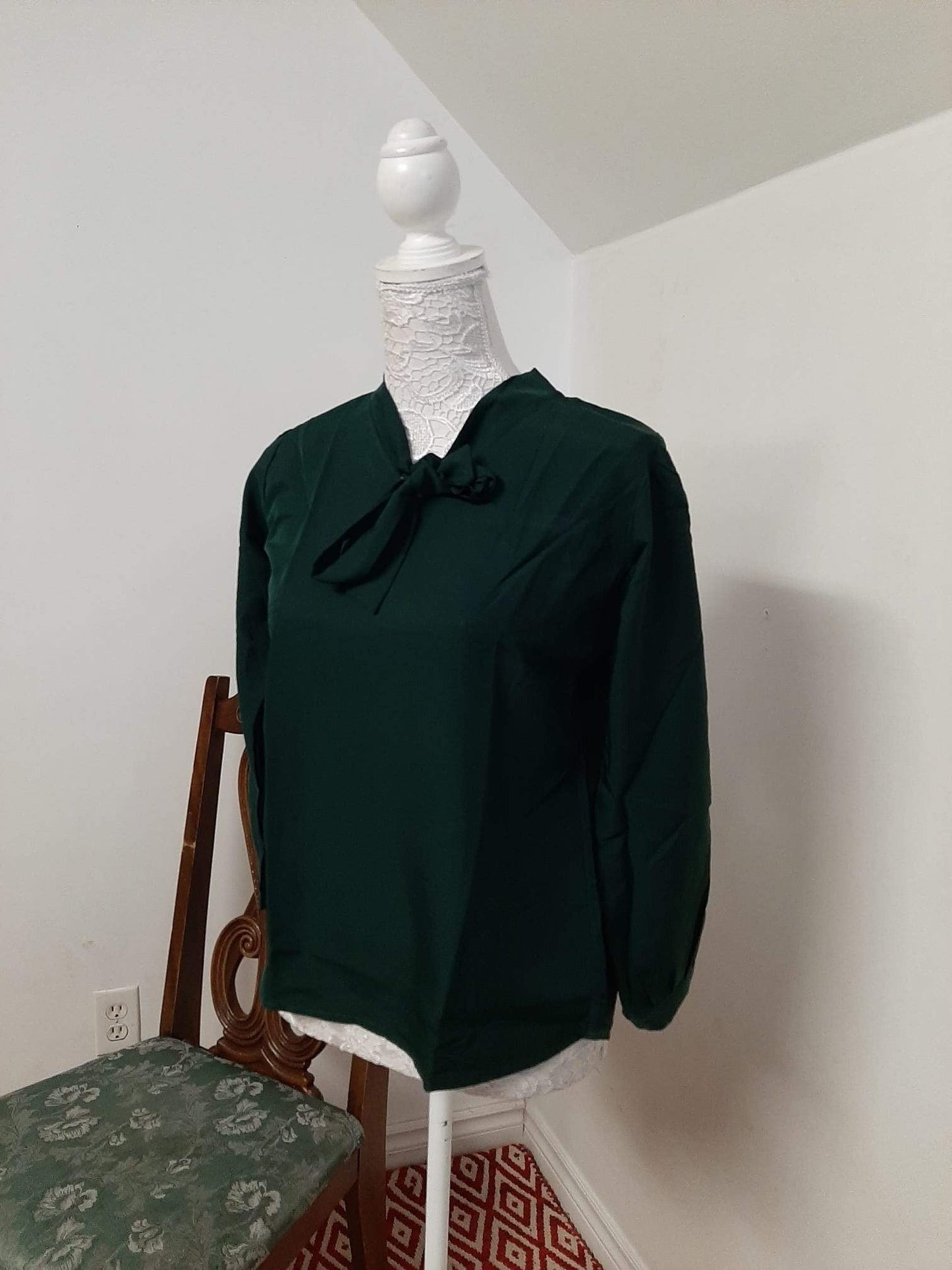 Short Top- Bottle Green @ DressingStylesCA.com