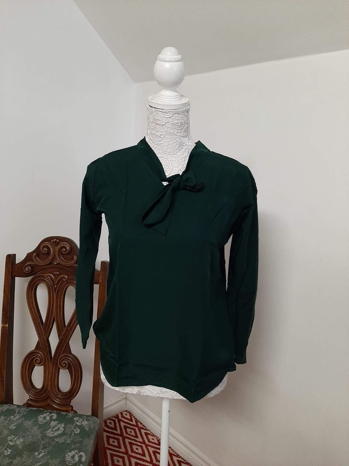 Short Top- Bottle Green @ DressingStylesCA.com