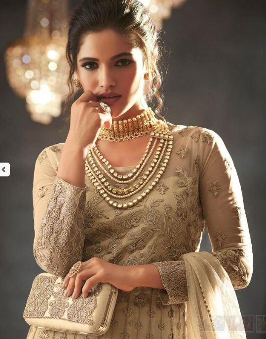 Gold Suit @ DressingStylesCA.com