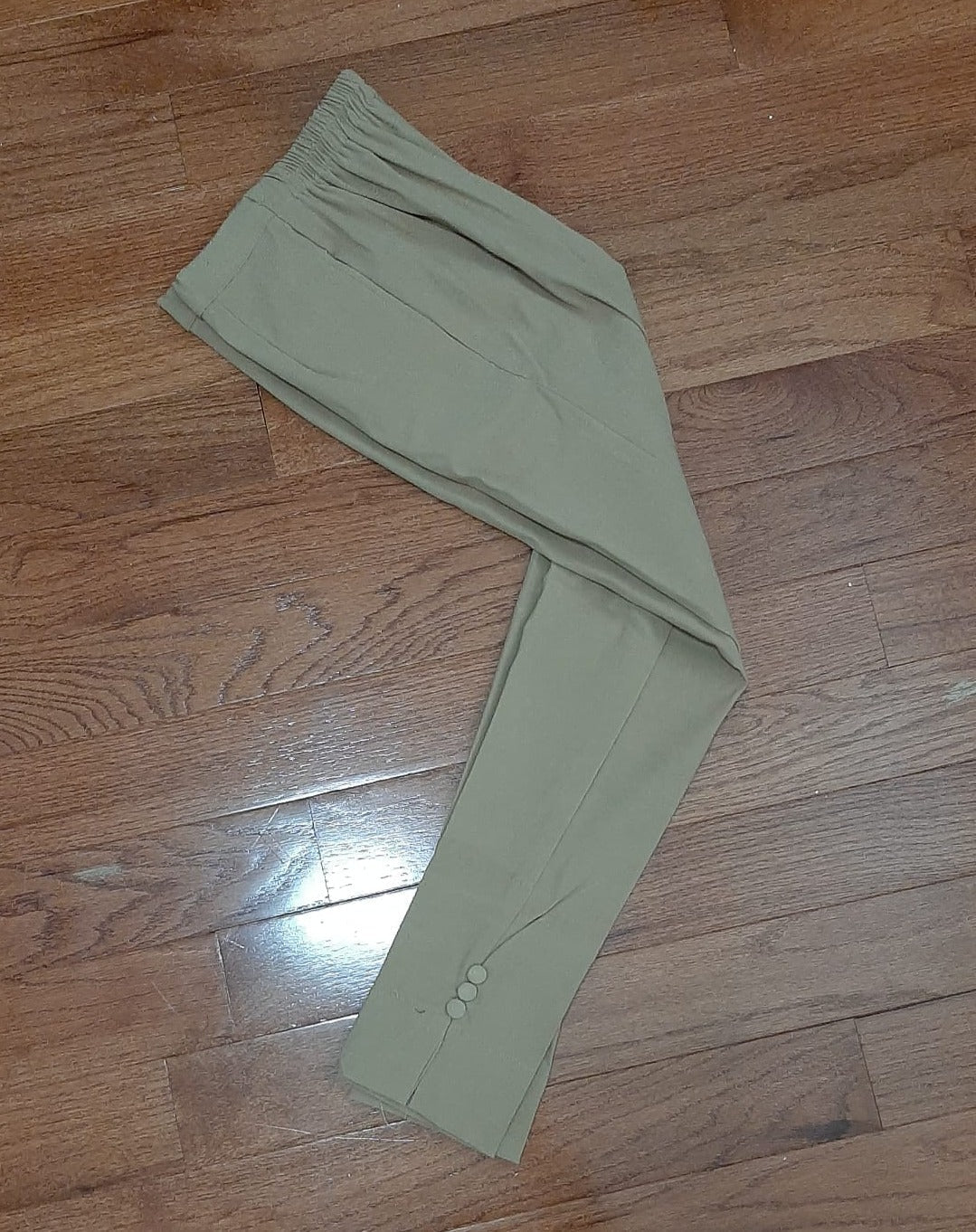 Golden Brown Stretchable Office Pant @ DressingStylesCA.com