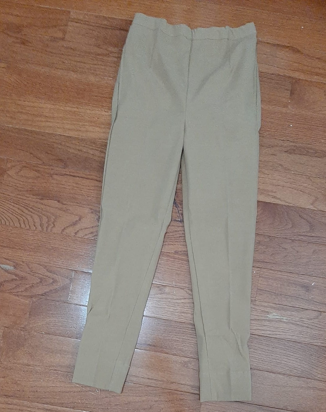 Golden Brown Stretchable Office Pant @ DressingStylesCA.com