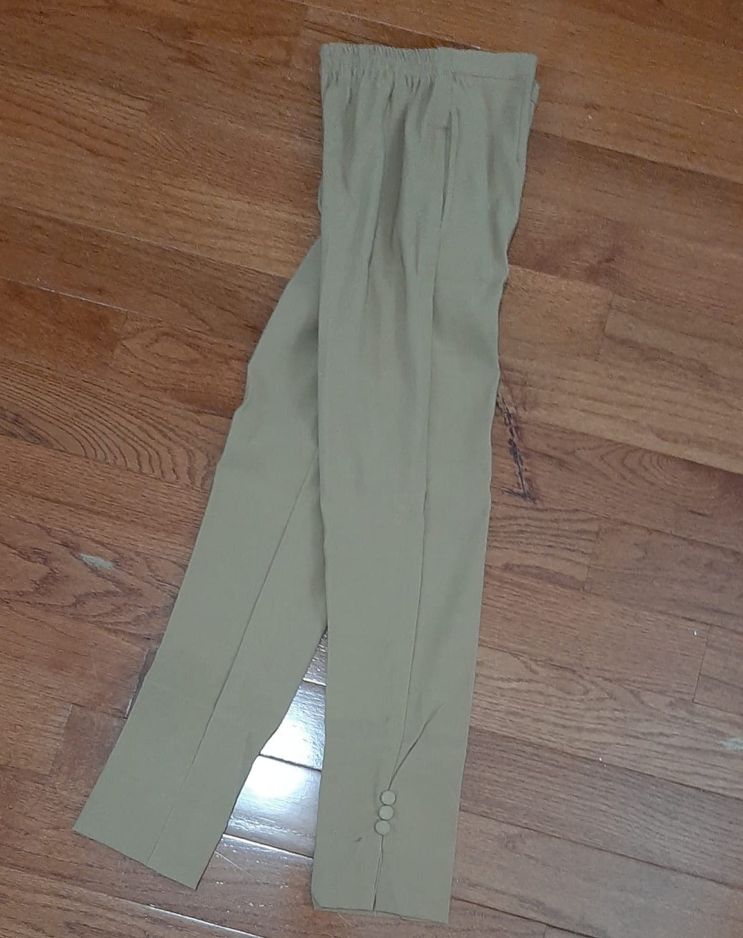 Golden Brown Stretchable Office Pant @ DressingStylesCA.com