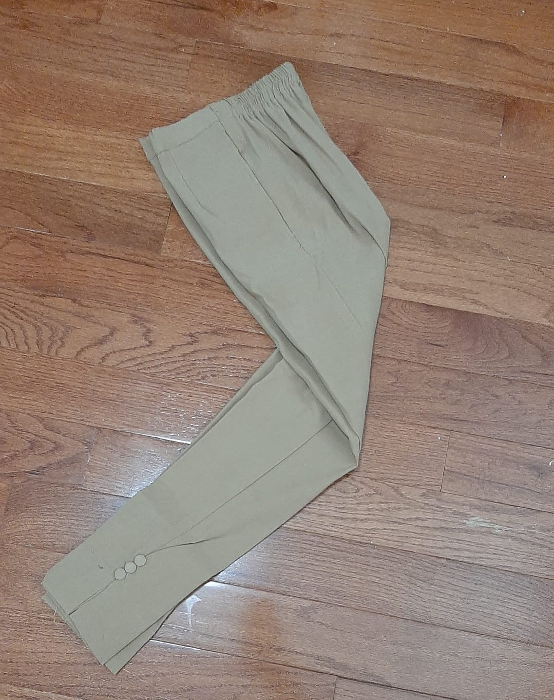Golden Brown Stretchable Office Pant @ DressingStylesCA.com