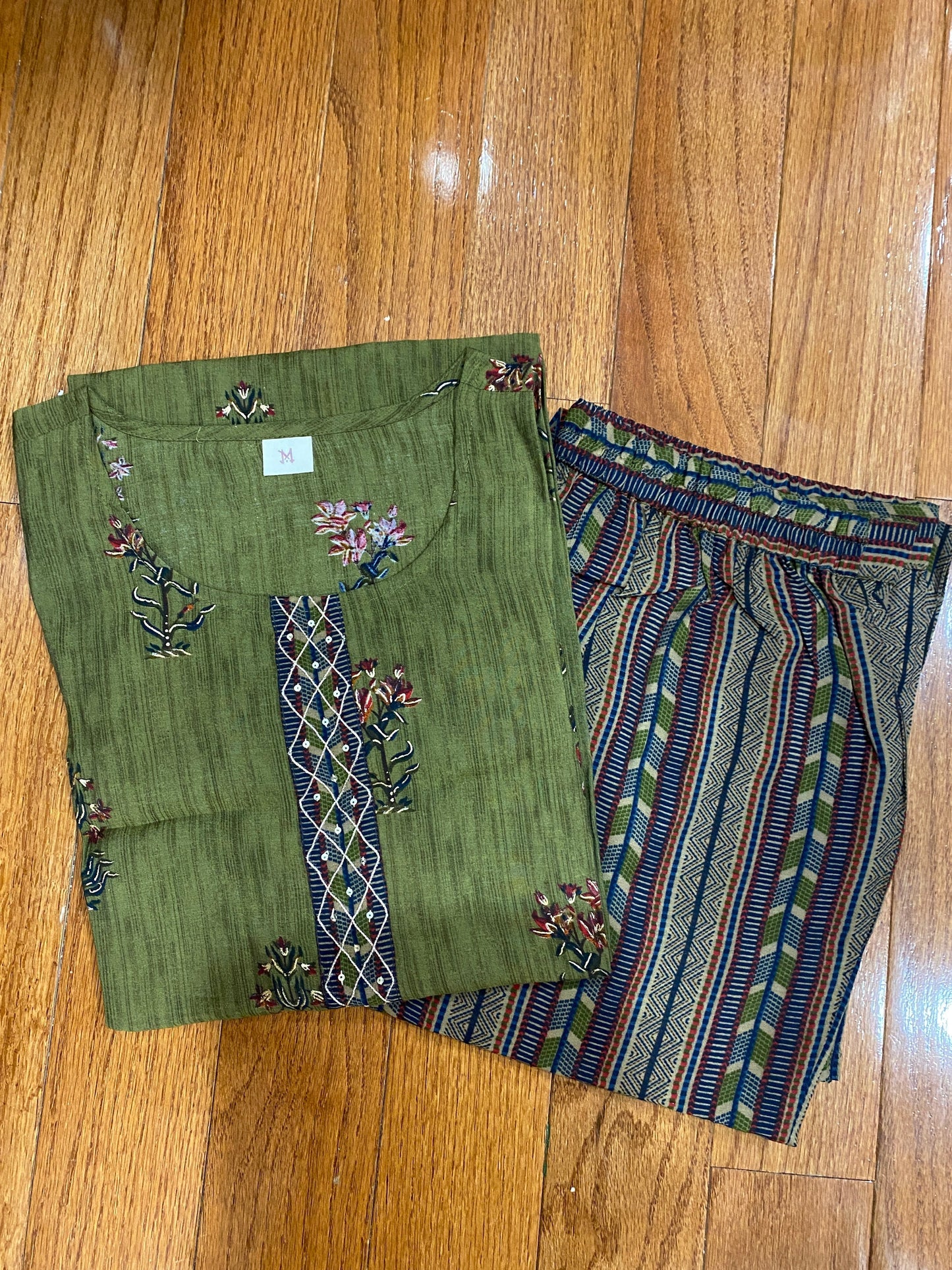 Green Casaul Kurti @ DressingStylesCA.com