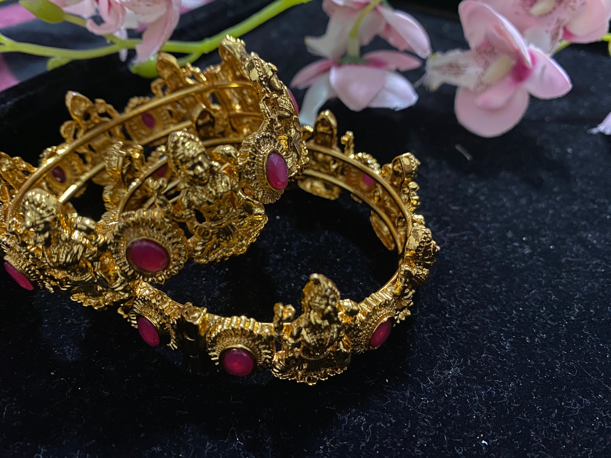 Lakshmi Kada Bangles @ DressingStylesCA.com