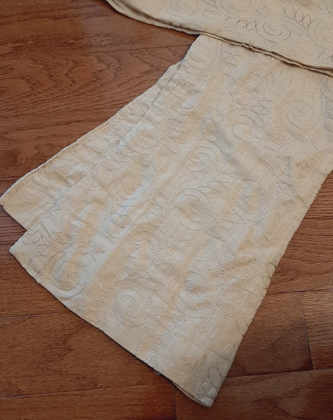 Light Brown Palazzo - chikankari cotton @ DressingStylesCA.com