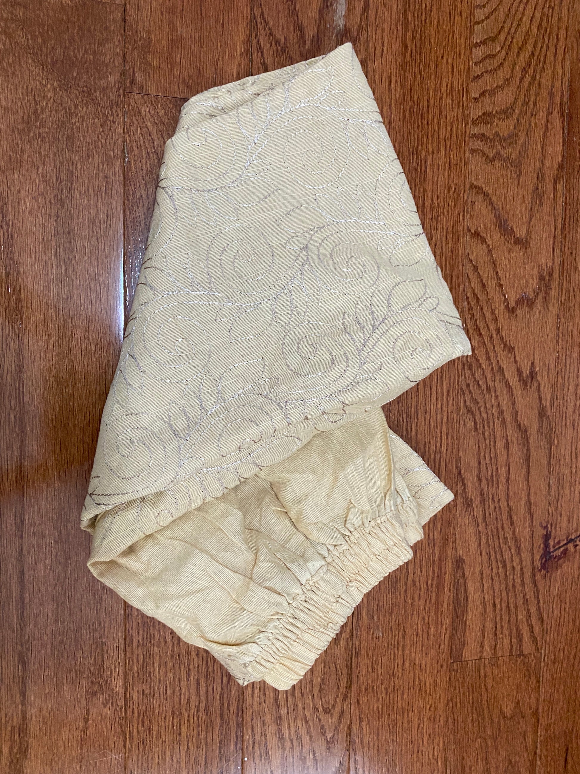 Light Brown Palazzo - chikankari cotton @ DressingStylesCA.com