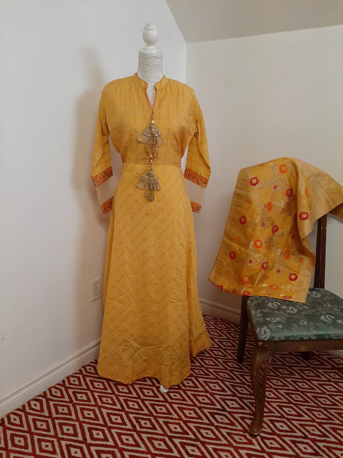 Lovely Yellow Dress @ DressingStylesCA.com