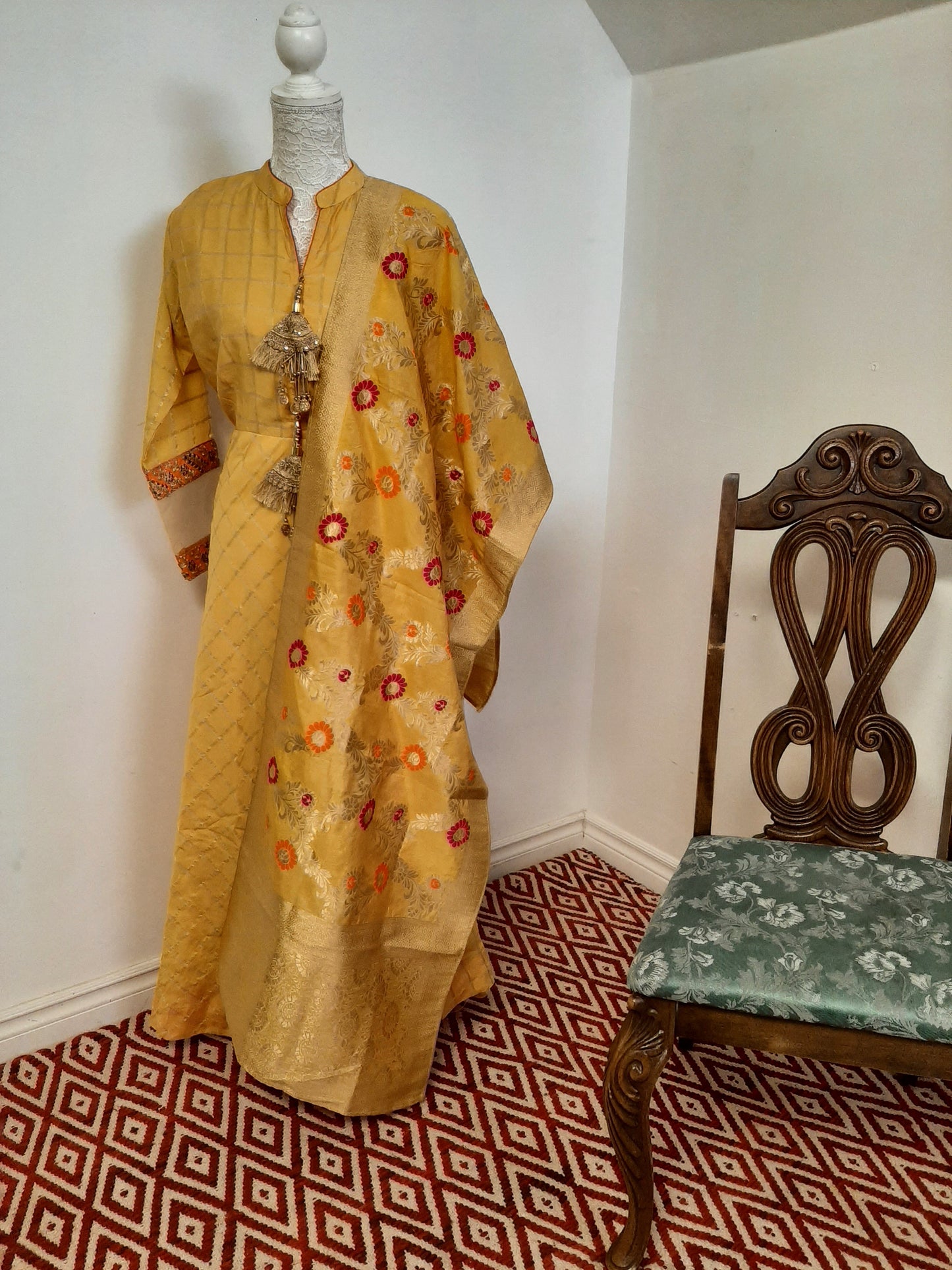 Lovely Yellow Dress @ DressingStylesCA.com
