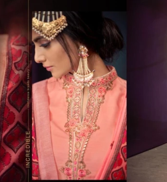Orange Kurti & Palazzo @ DressingStylesCA.com