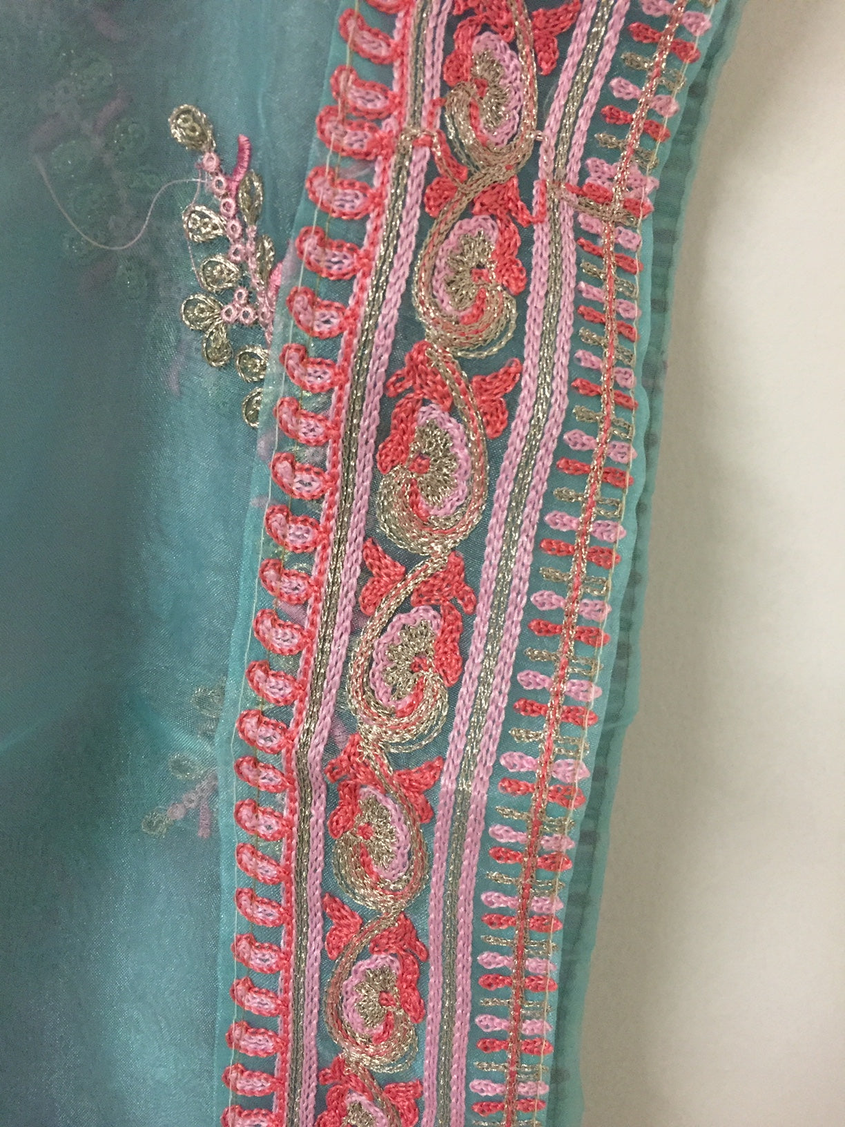 Pink & Blue Pastel Colored Kurti @ DressingStylesCA.com