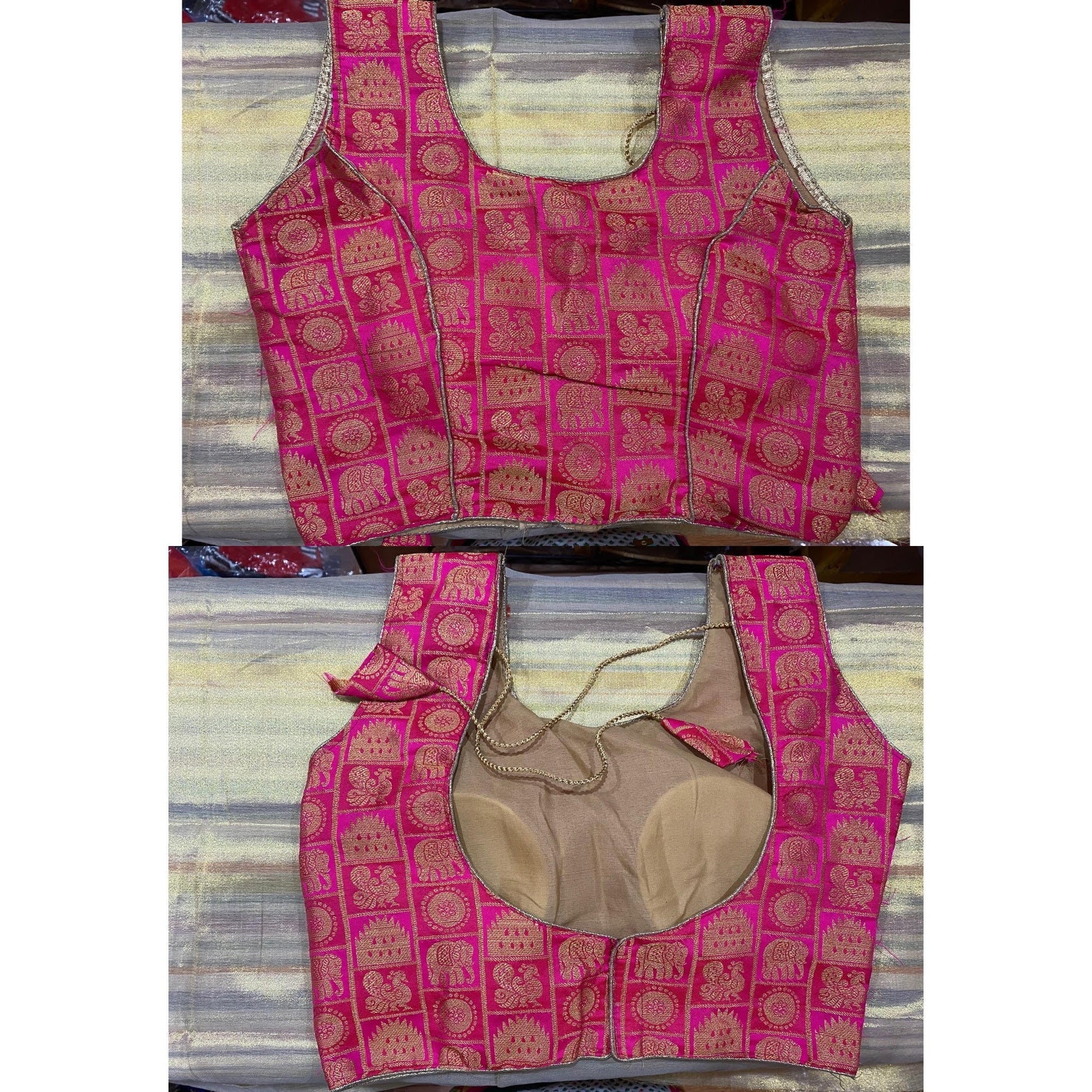 Pink Ethnic Blouse @ DressingStylesCA.com