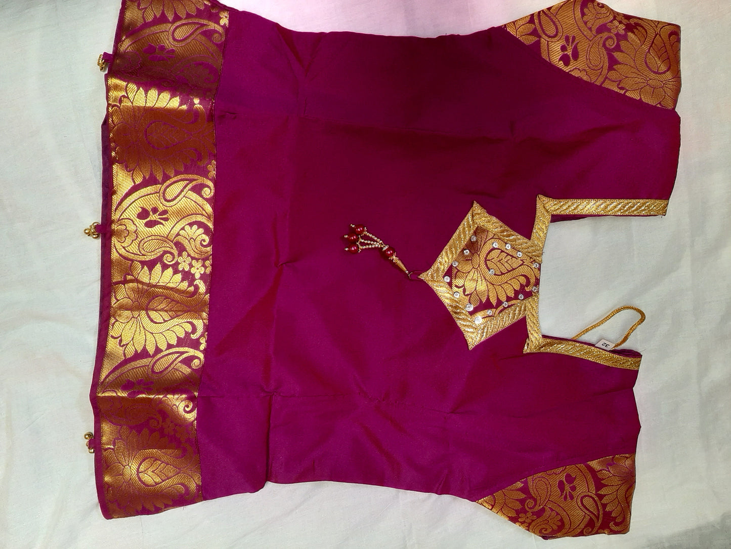Purple Art Silk Pavada Age 1-2 @ DressingStylesCA.com