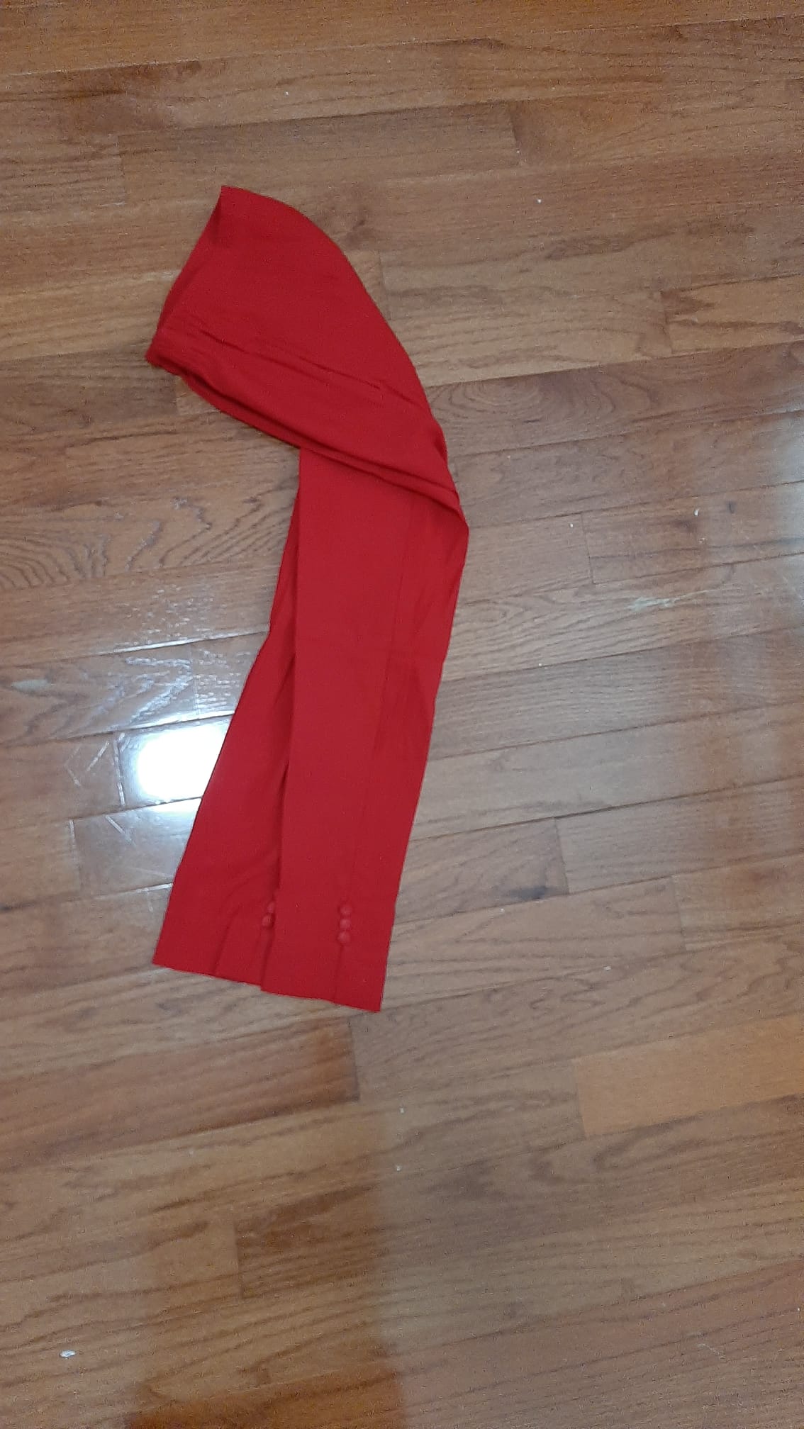 Red Stretchable Office Pant @ DressingStylesCA.com