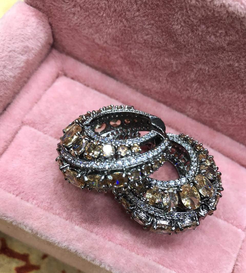 Stone Earrings @ DressingStylesCA.com