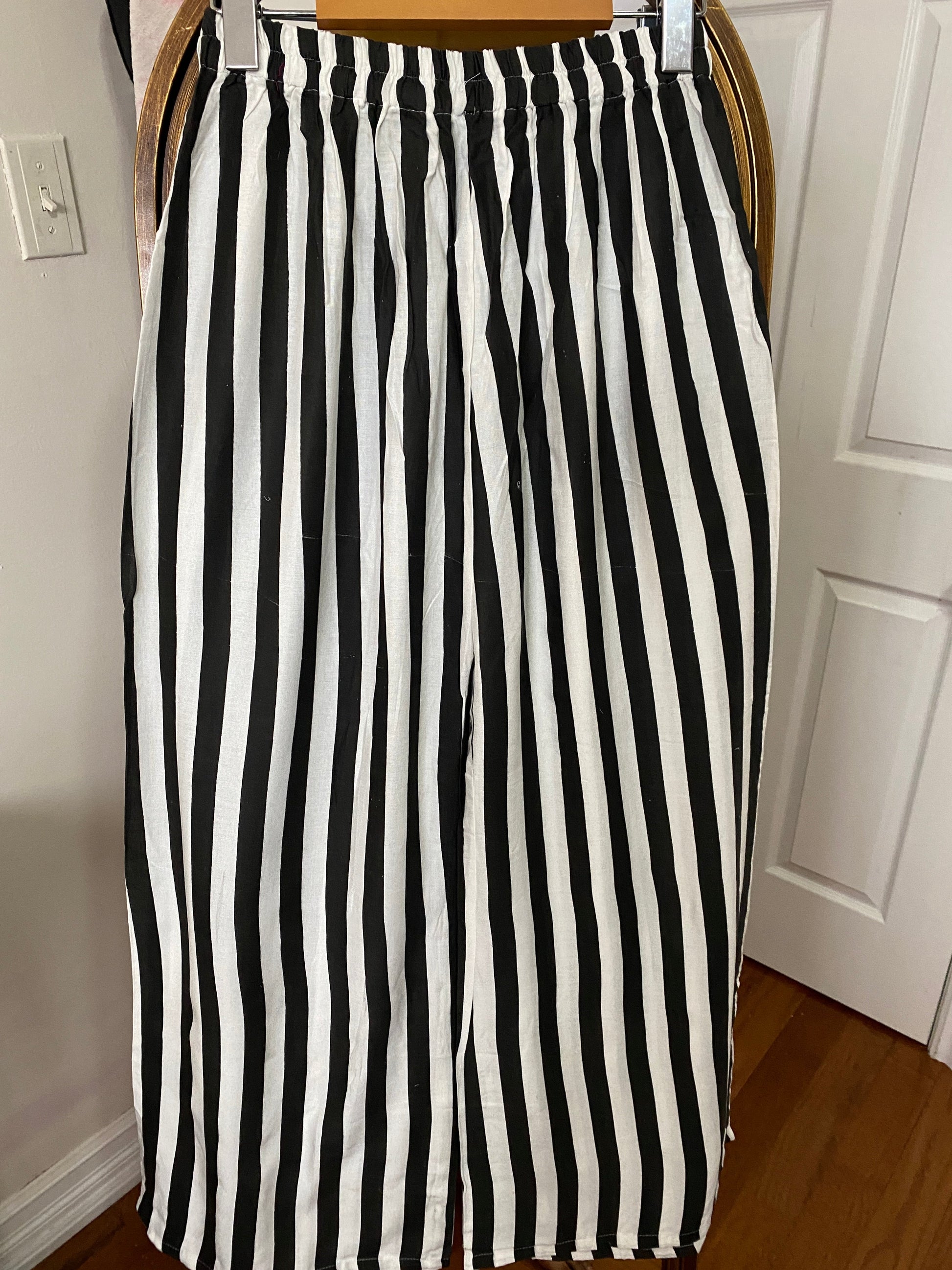 Striped Palazzo @ DressingStylesCA.com