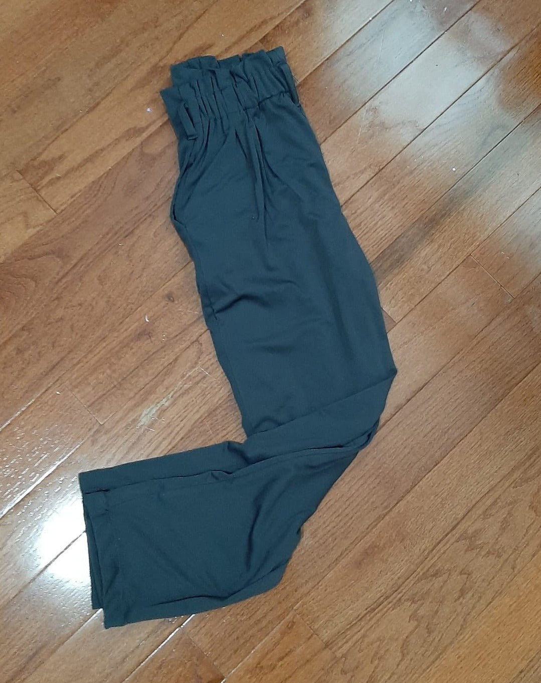 Trendy Grey Thin Pant with Belt @ DressingStylesCA.com