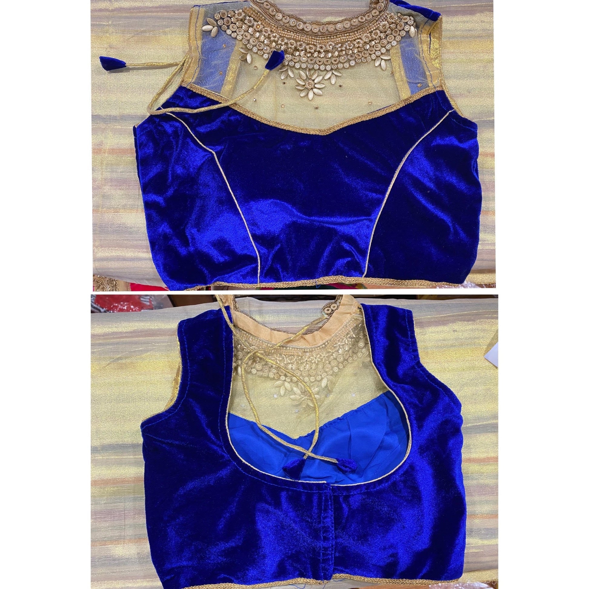 Velvet Ethnic Blouse @ DressingStylesCA.com