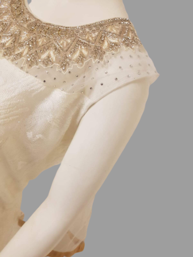 White Long Gown @ DressingStylesCA.com