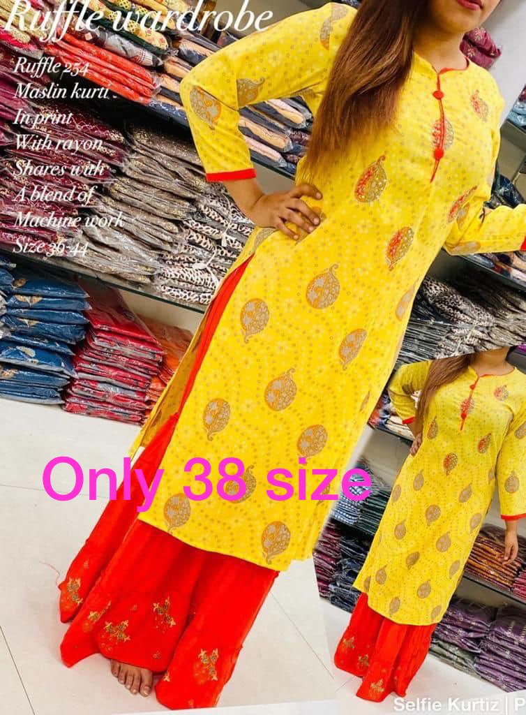 Yellow Garara Set @ DressingStylesCA.com