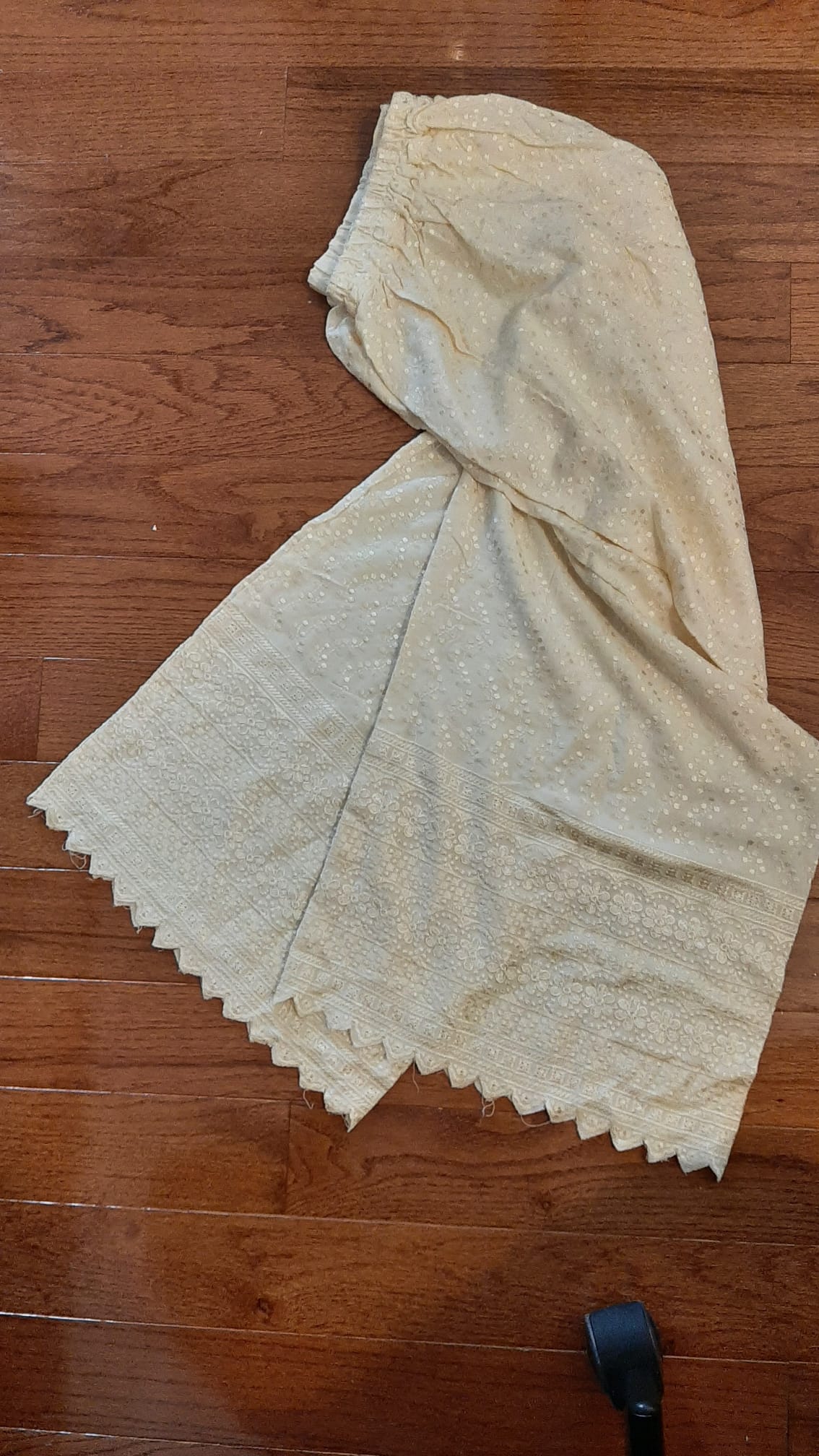 Yellowish Cream Palazzo @ DressingStylesCA.com