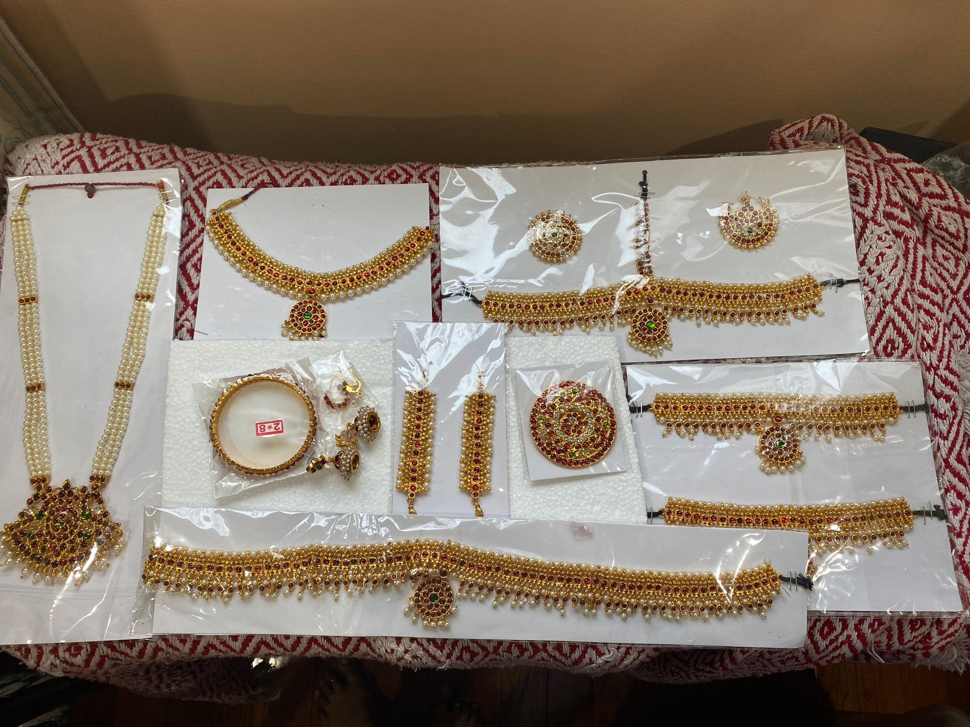 Traditional Collections- Temple Jewelry Dance Set @ DressingStylesCA.com