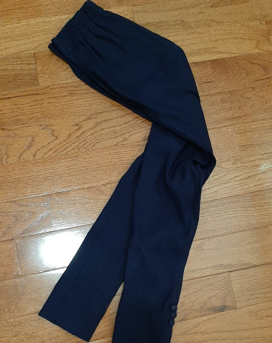 Blue Stretchable Office Pant @ DressingStylesCA.com