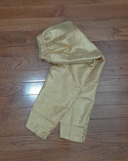 Golden Color Pants @ DressingStylesCA.com