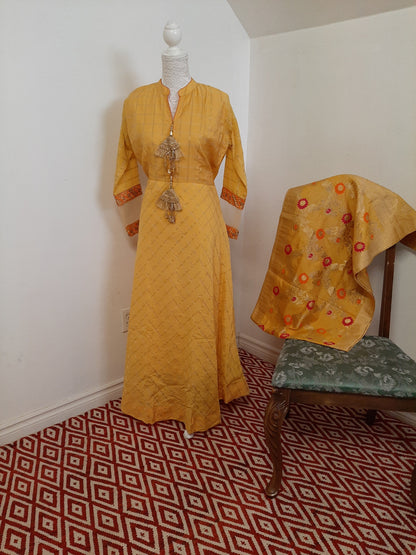 Lovely Yellow Dress @ DressingStylesCA.com
