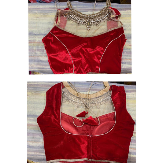 Velvet Ethnic Blouse @ DressingStylesCA.com